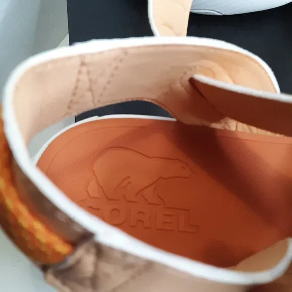 Sorel x PrAna Explorer Blitz Stride Women's size 12M Sandal Orange - Picture 8 of 10